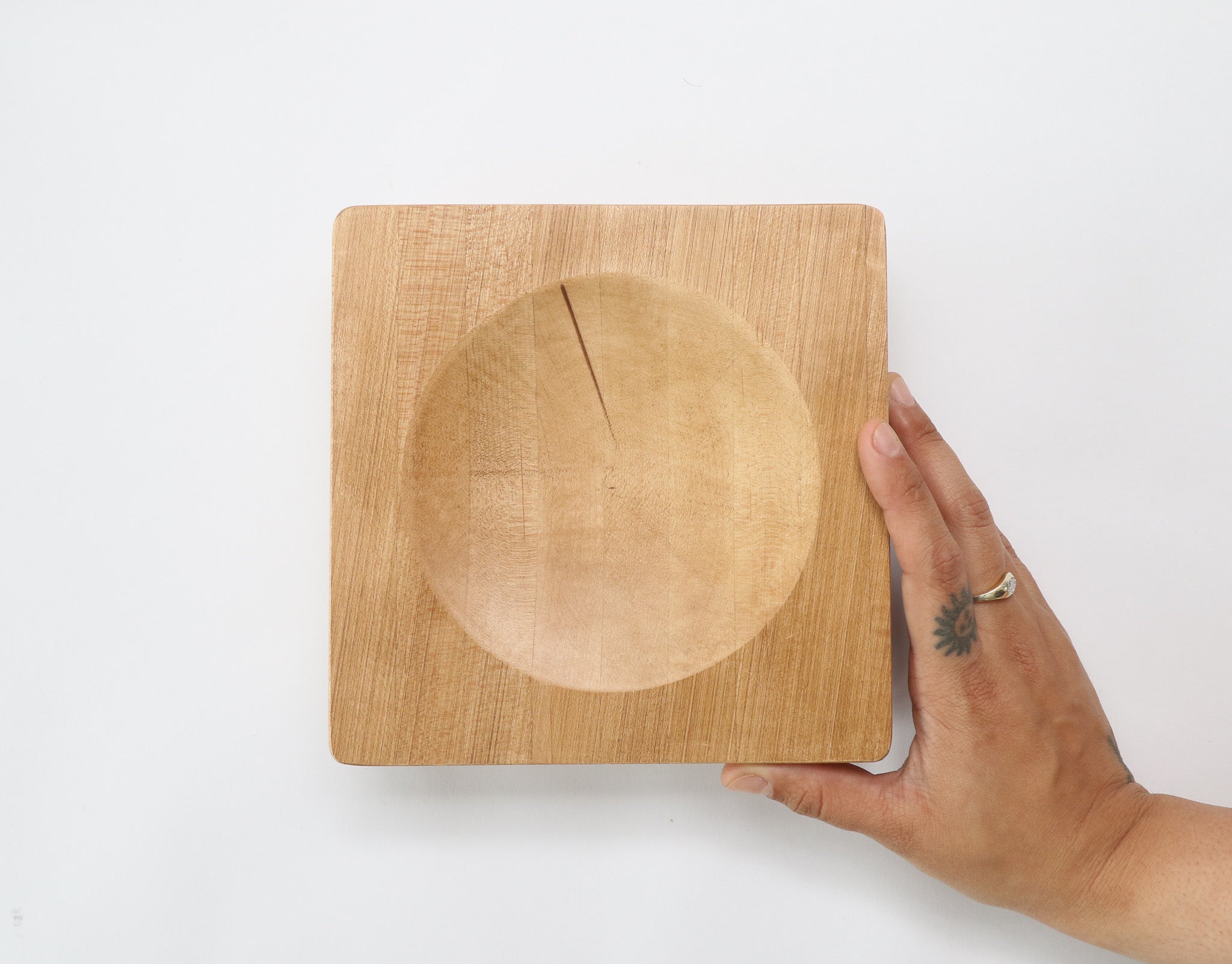 Warm Maple Catch-All Tray