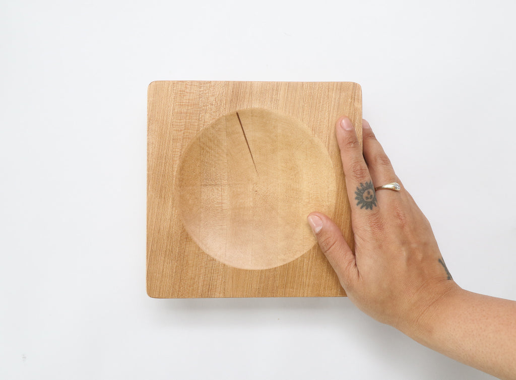 Warm Maple Catch-All Tray
