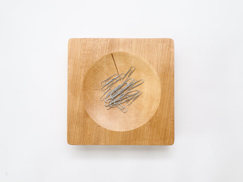 Warm Maple Catch-All Tray