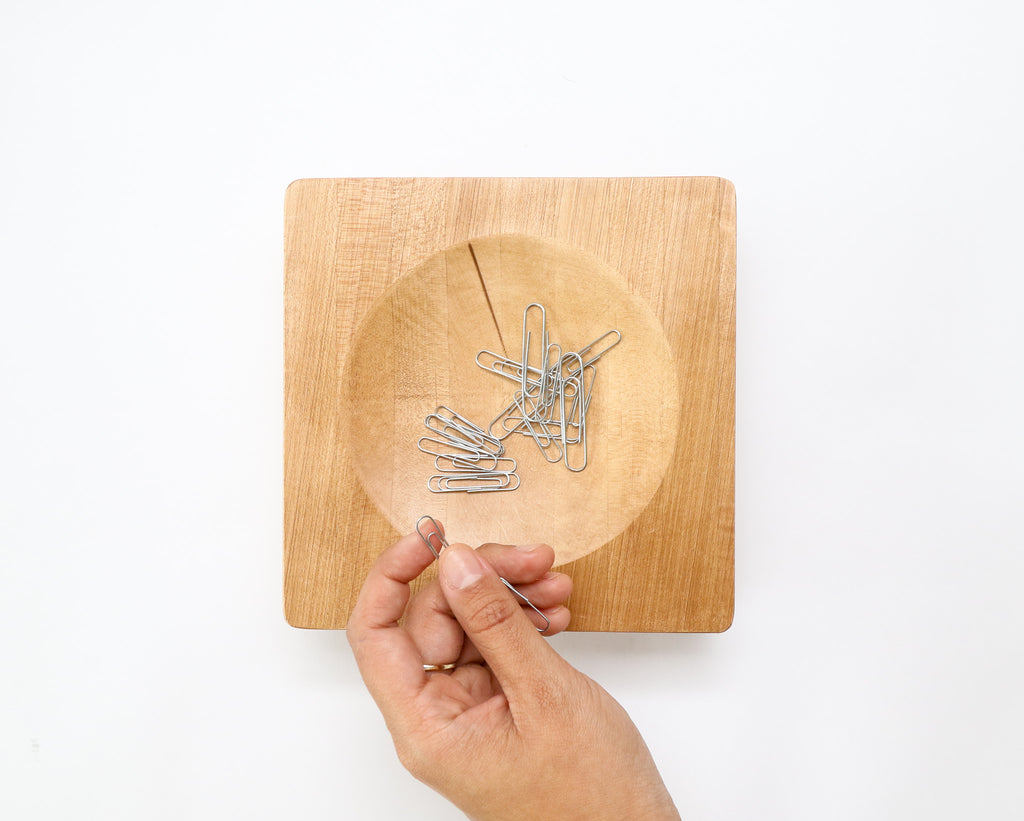 Warm Maple Catch-All Tray