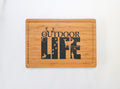 Outdoor Life Bamboo Serving Board